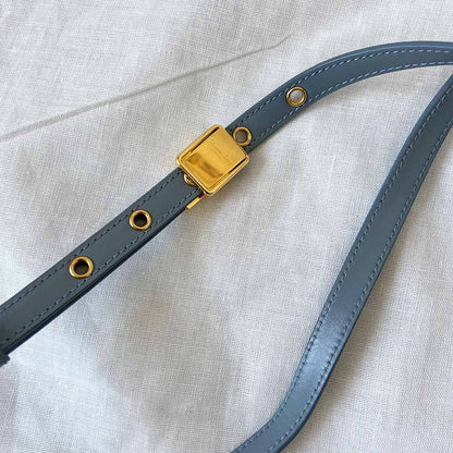 Dior micro 30 Montaigne blue crossbody bag