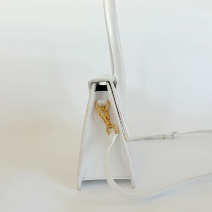 Jacquemus Le Grand Chiquito white leather bag