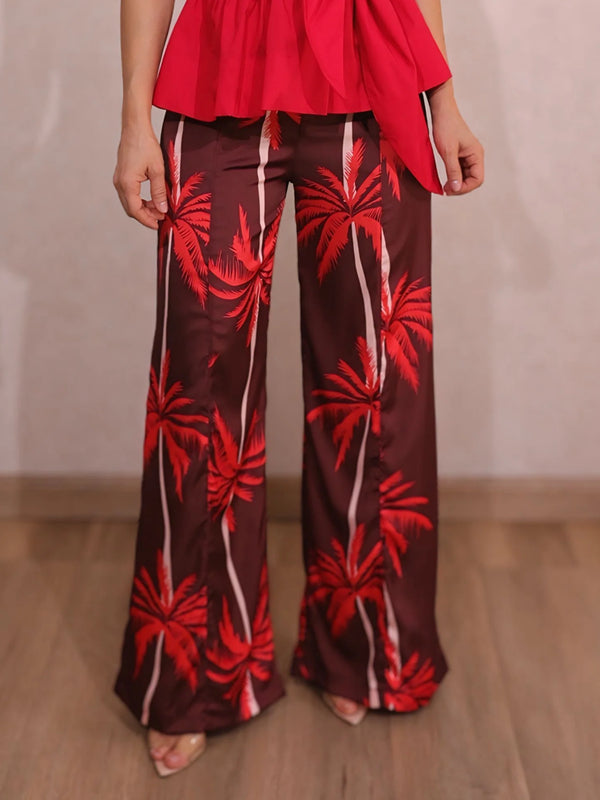 V-neck Elegant Ladies Suit