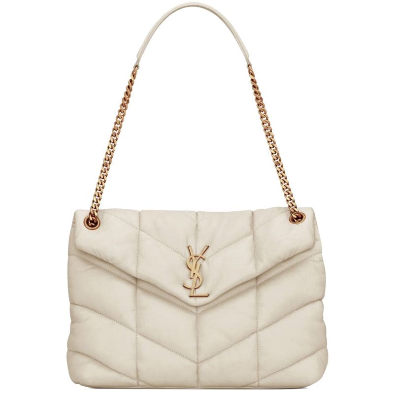 Saint Laurent PUFFER MEDIUM BAG IN QUILTED NAPPA LEATHER