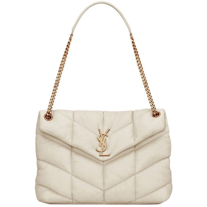 Saint Laurent PUFFER MEDIUM BAG IN QUILTED NAPPA LEATHER