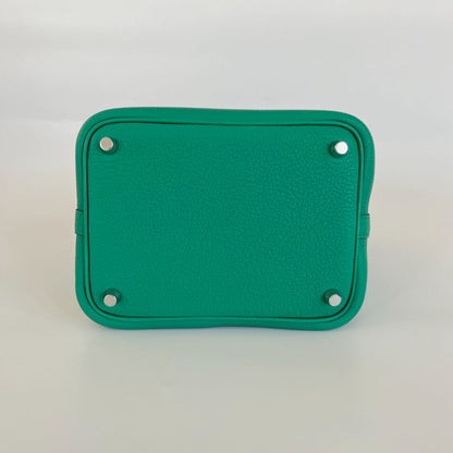 Hermès Picotin Lock 18 Taurillon Maurice Vert Jade Bag