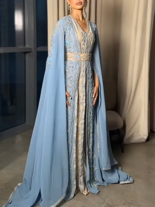 Temperament Embroidery Elegant Women's Dress