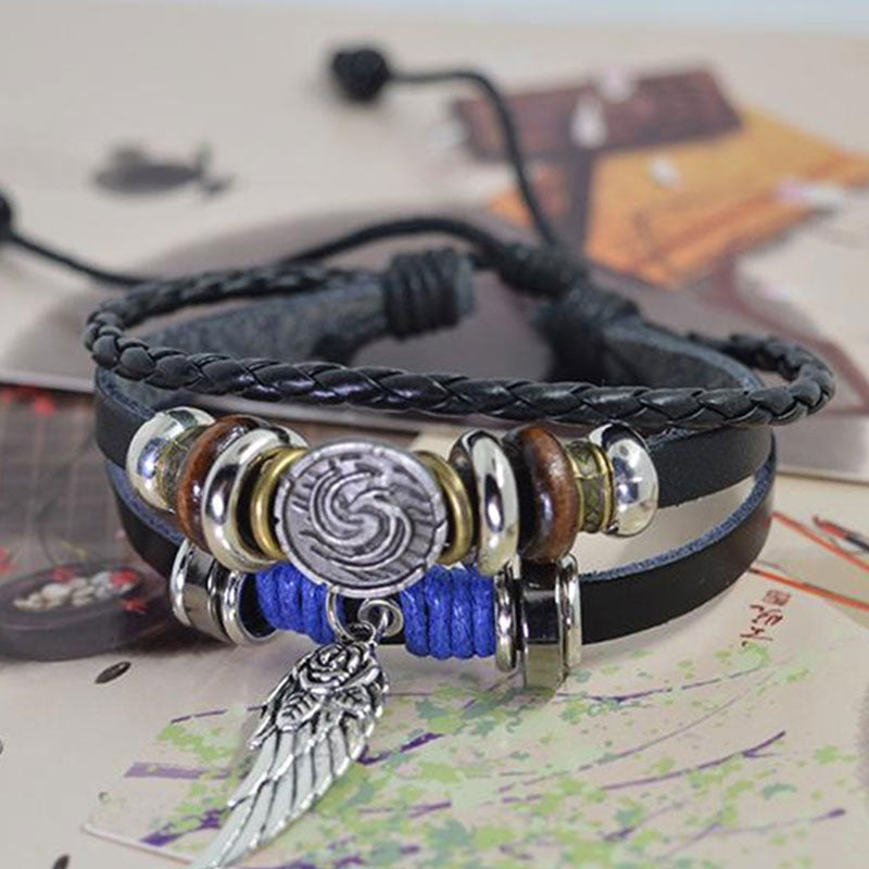 Maple Leaf Feather Personality Simple Bracelet