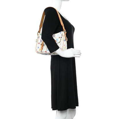 Louis Vuitton  Monogram Multicolor Lodge PM White