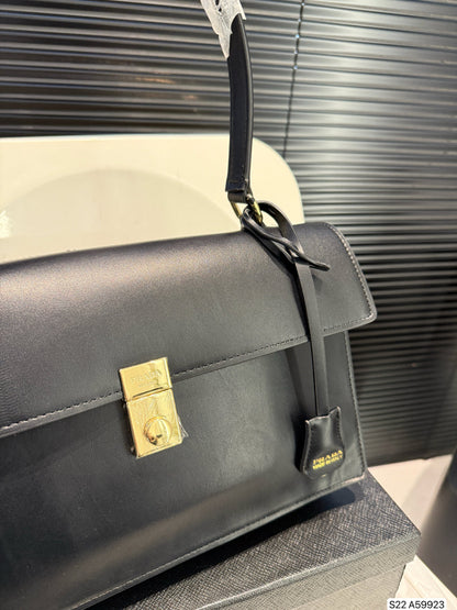 Louis Vuitton LV Square Bag Black Handbag 32x21cm