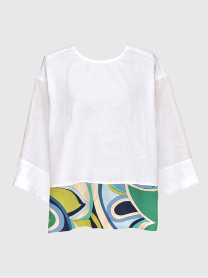 Casual Printed Short Sleeve Women's Sets