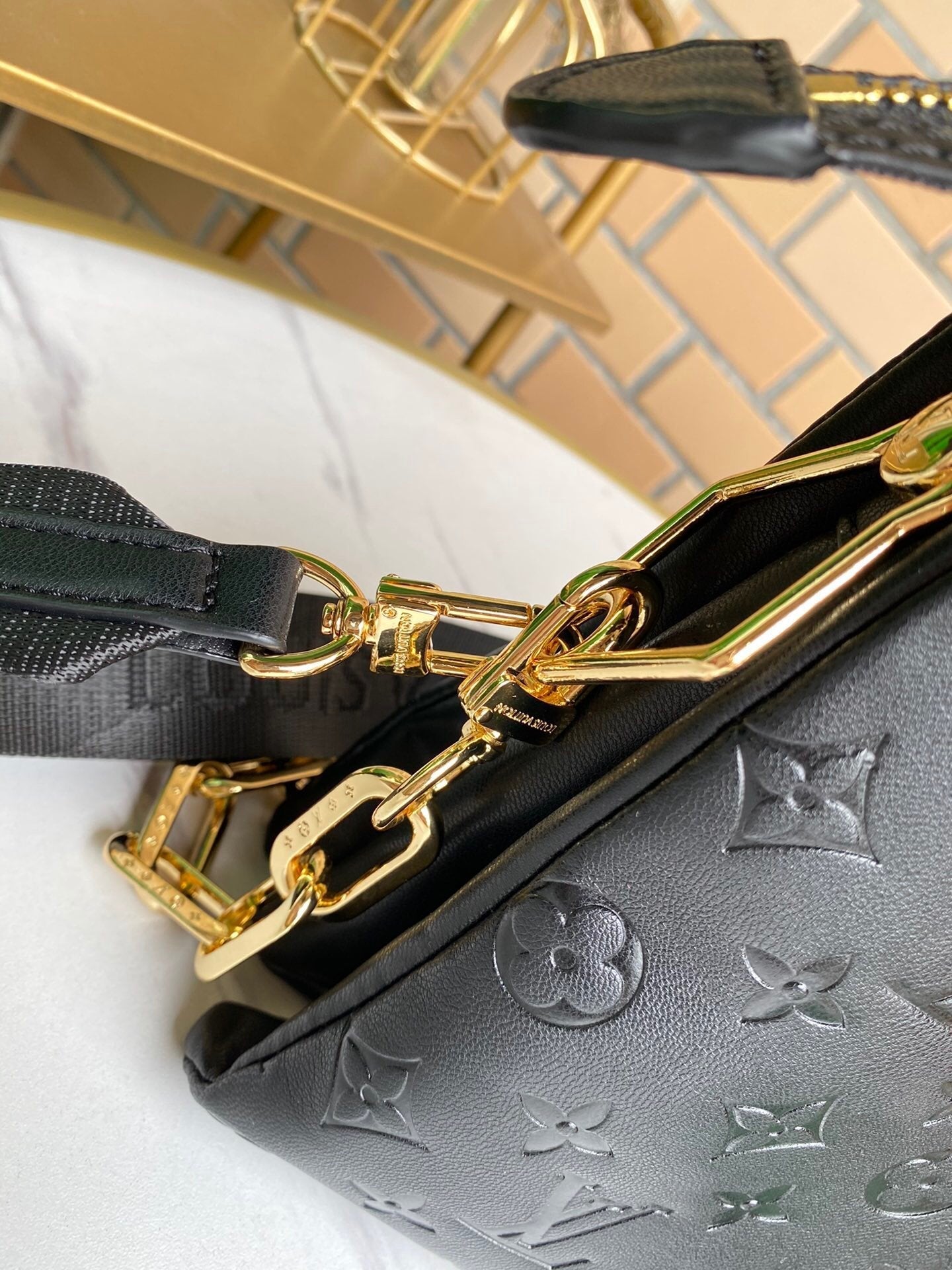 LV LOUIS VUITTON COUSSIN BB BAG
