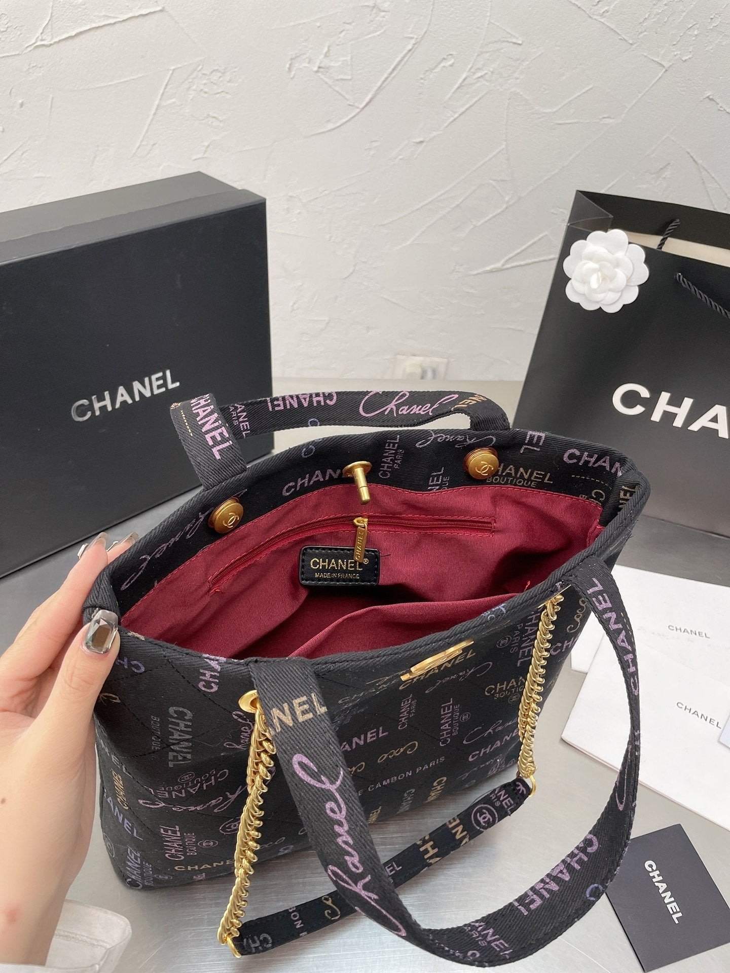 Chanel hobo bag