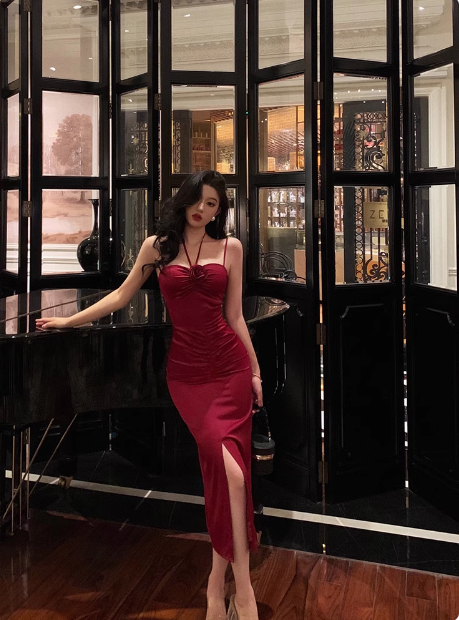 Sexy Sheath Red 21st Birthday Dress Party Gown Birthday Outfits Birthday Dress Ideas For Women DP1892