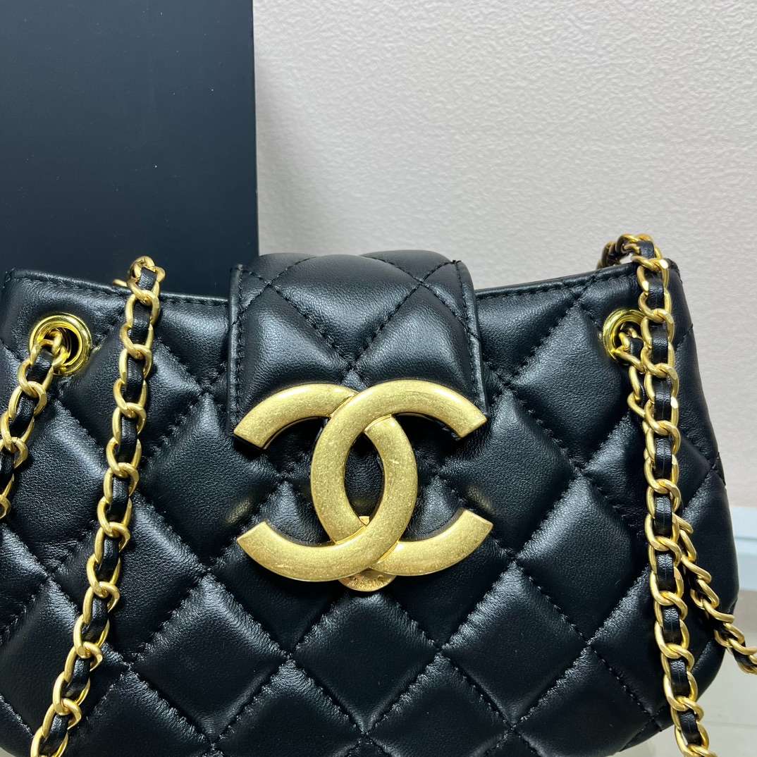 Chanel 24C Big Logo Hobo Bag