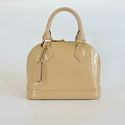 Louis Vuitton vernis monogram alma bb
