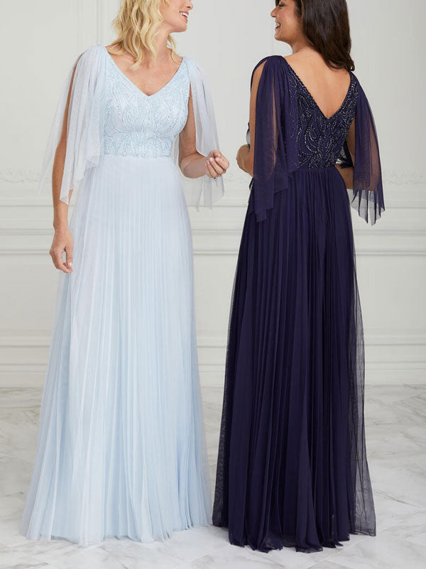 Mesh waist-skimming temperament delicate ladies dress