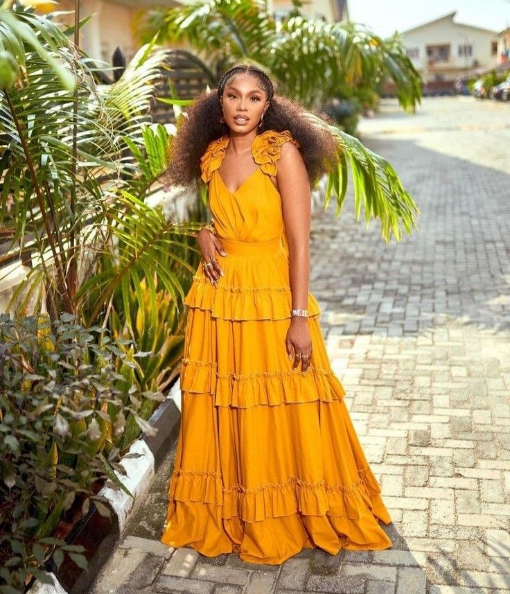 Pink/Yellow V Neck Fashion Elegant Long Chiffon Ball Gown Evening Dress Garden Party Dress gh3251