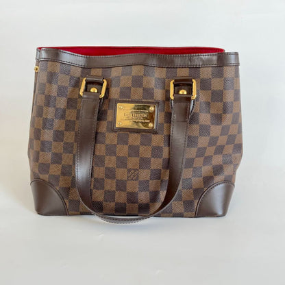 Louis Vuitton Damier Ebene Canvas and Leather Hampstead PM Bag