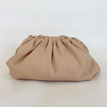 Bottega Veneta Tan Leather The Pouch Clutch
