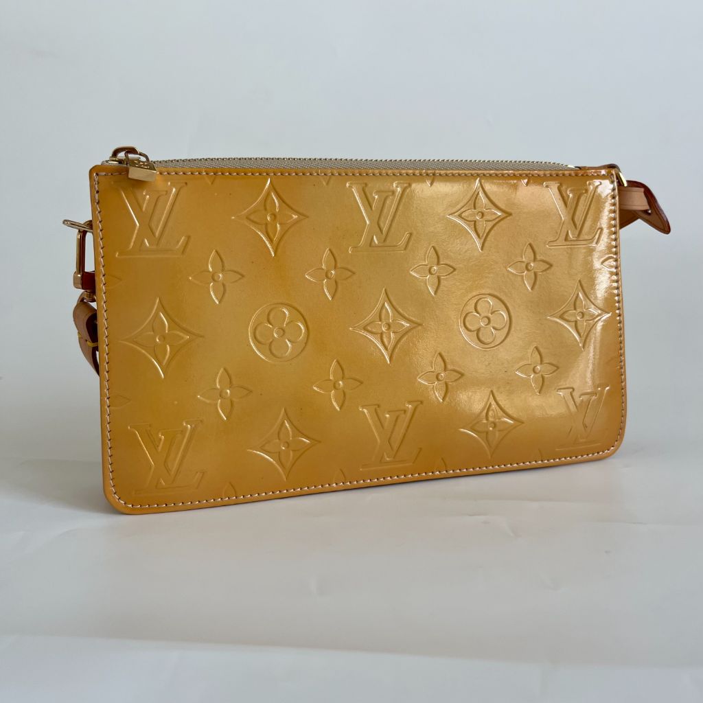 Louis Vuitton gold monogram vernis Lexington pochette