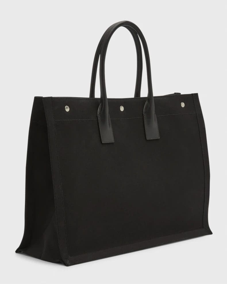 Saint Laurent Rive Gauche Tote Bag in Canvas