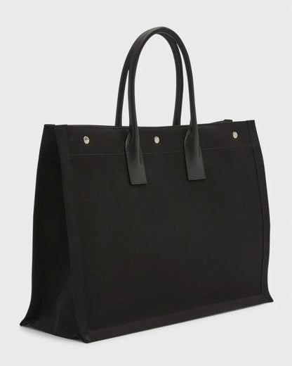 Saint Laurent Rive Gauche Tote Bag in Canvas