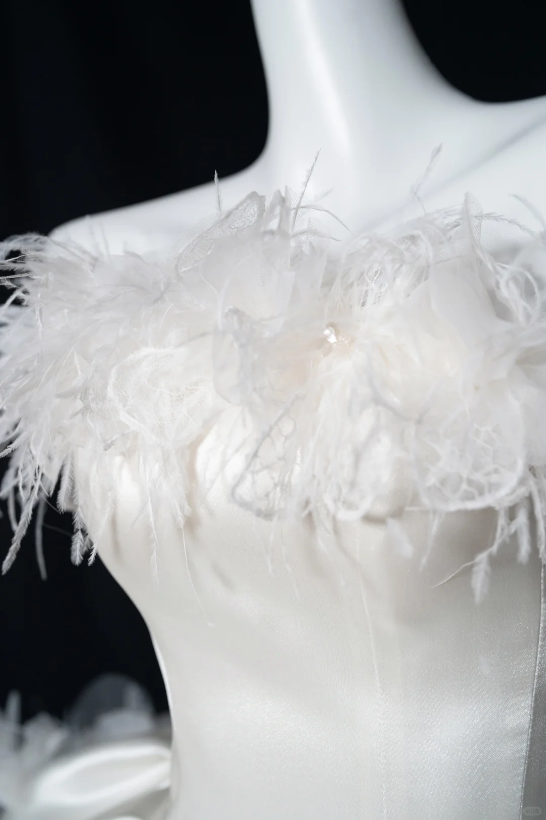 Sweet White Satin Lace Appliques Strapless A Line 18th Birthday Outfits Homecoming Dress S810