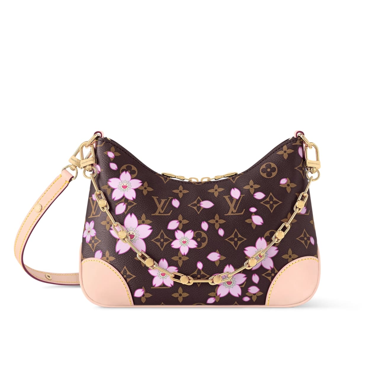 LOUIS VUITTON X TAKASHI MURAKAMI BOULOGNE SAKURA BROWN 27CM M13265