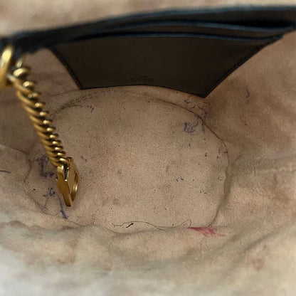 Gucci GG Marmont mini bucket black bag