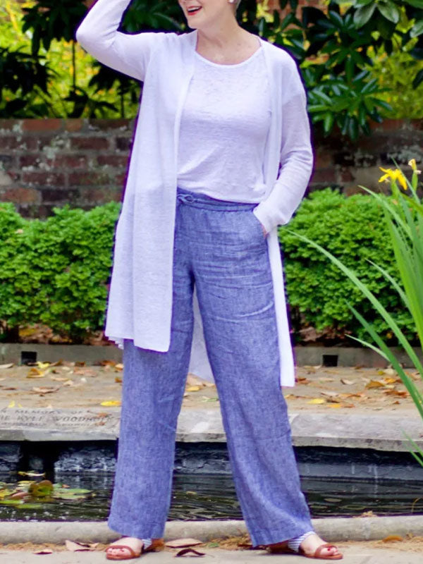 Cotton and Linen Airy and Comfortable Women's Pant