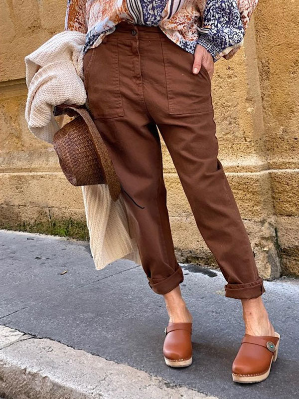 Casual Street Shooting Outdoor Casual Ladies Pants