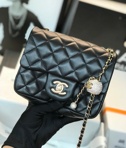 Chanel Classic Mini Square Black