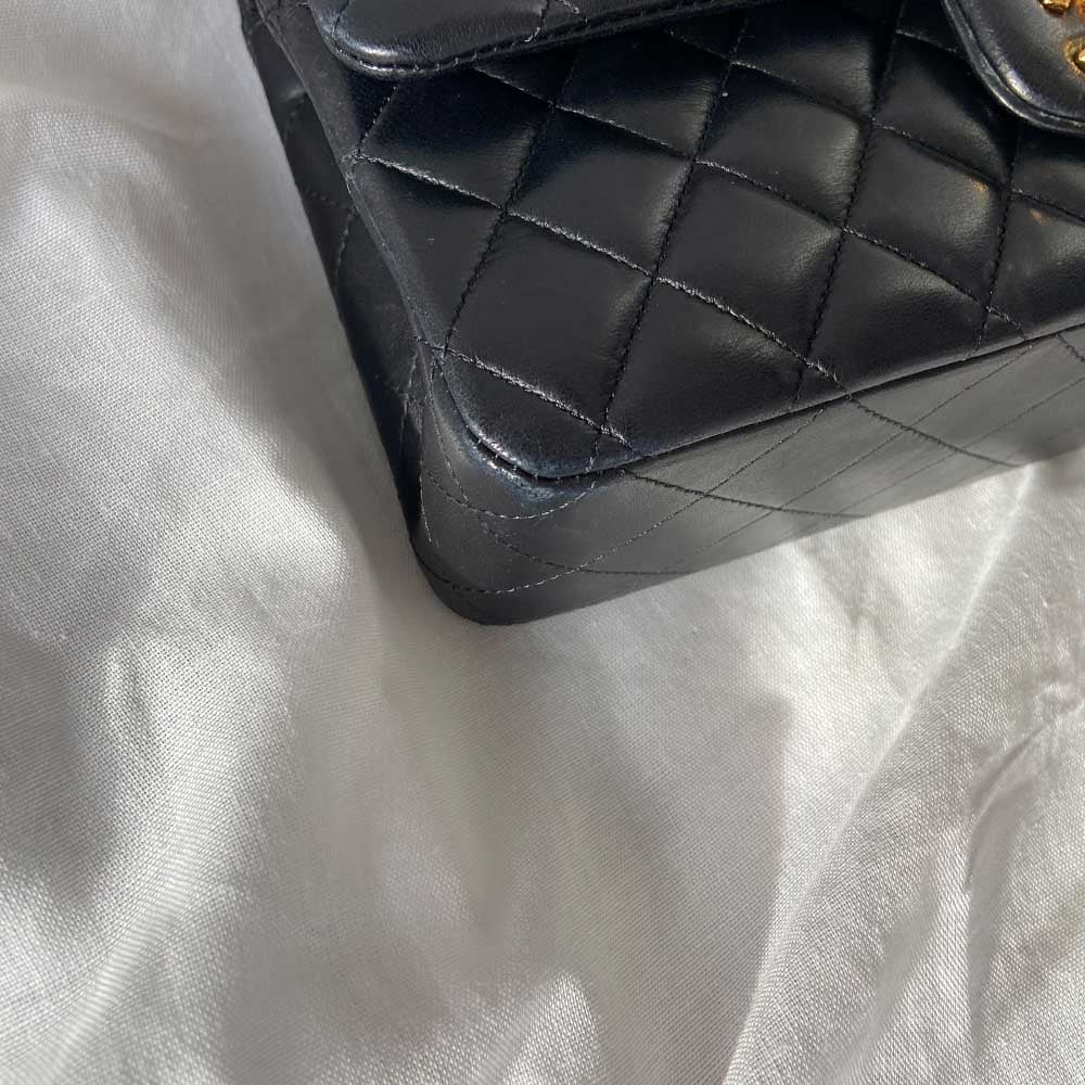 Chanel Medium Lambskin Double Flap Bag