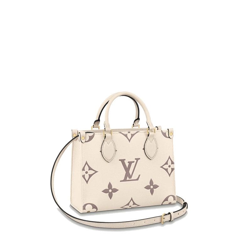 Louis Vuitton White Empreinte Onthego PM M45654