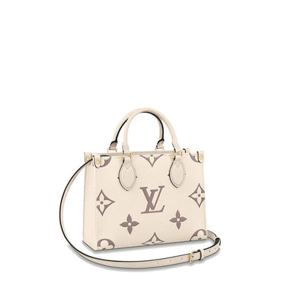 Louis Vuitton White Empreinte Onthego PM M45654