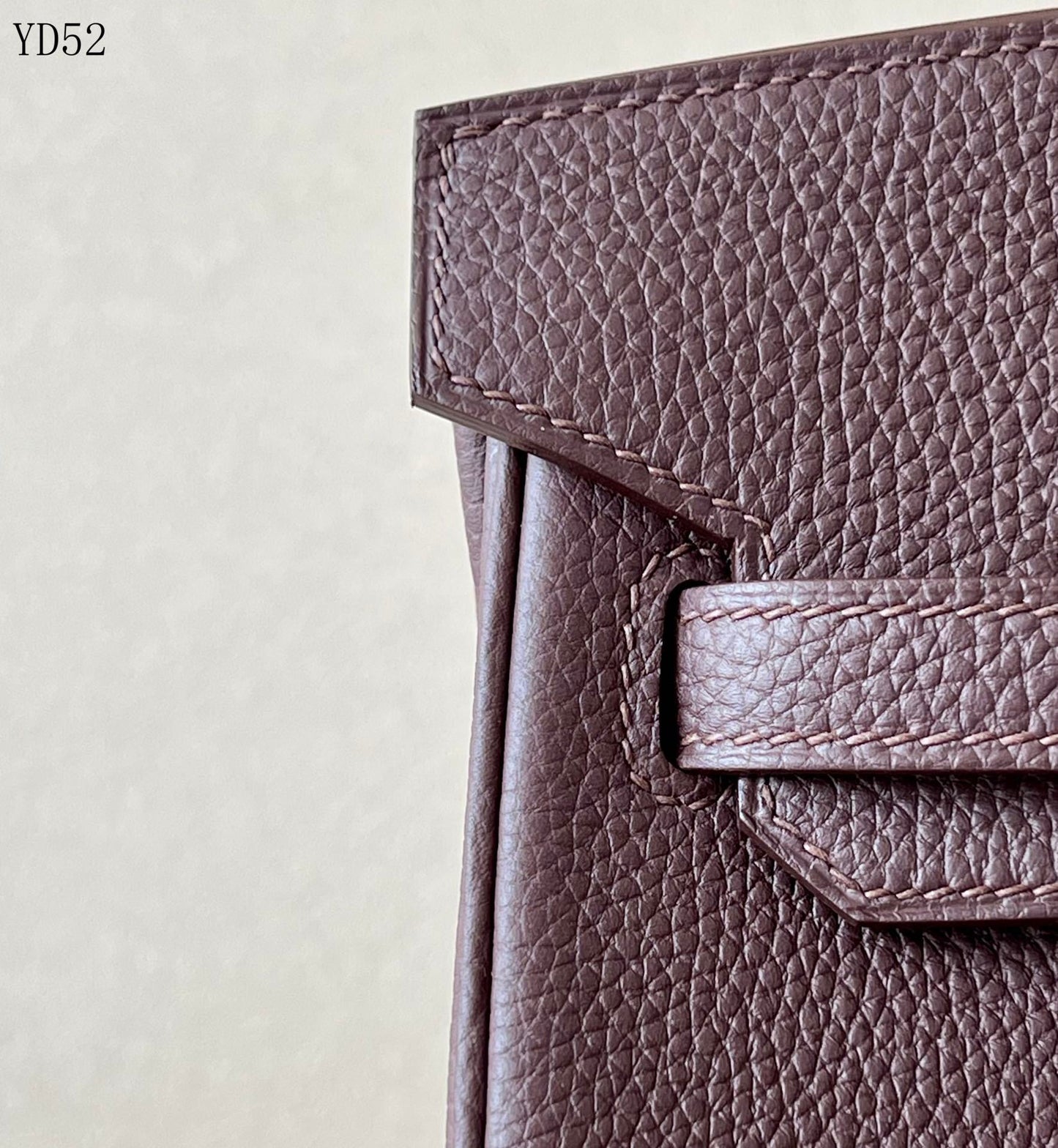 H BIRKIN 25 TOGO CHOCOLATE GOLD HARDWARE 25CM