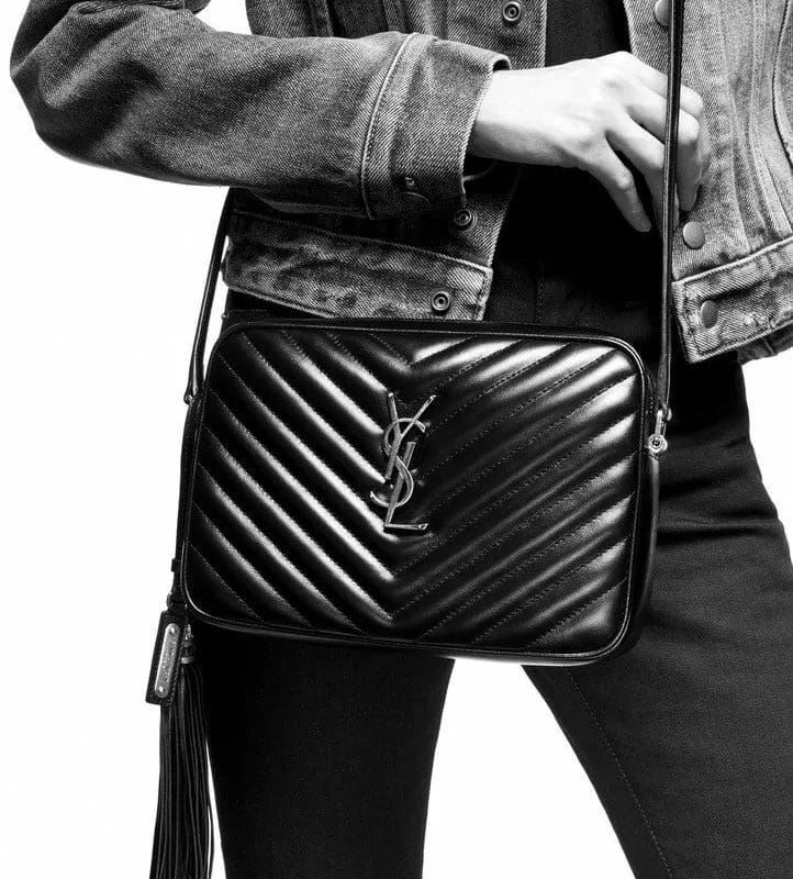 Saint Laurent Lou Camera Bag In Matelasse Leather