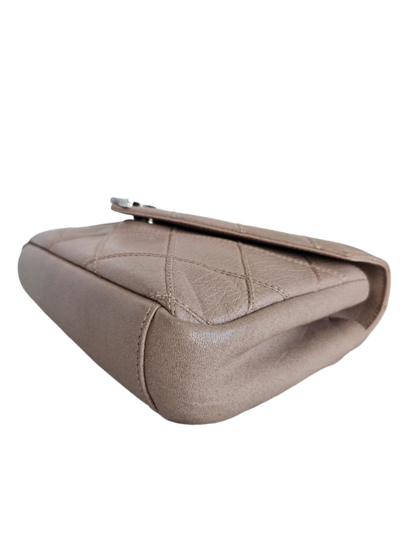 Saint Laurent College Matelasse Diamond Quilted Bag