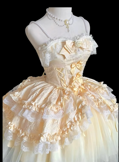 Cute Yellow Spaghetti Straps Short Birthday Outfits Off The Shoulder Graduation Homecoming Dress S651