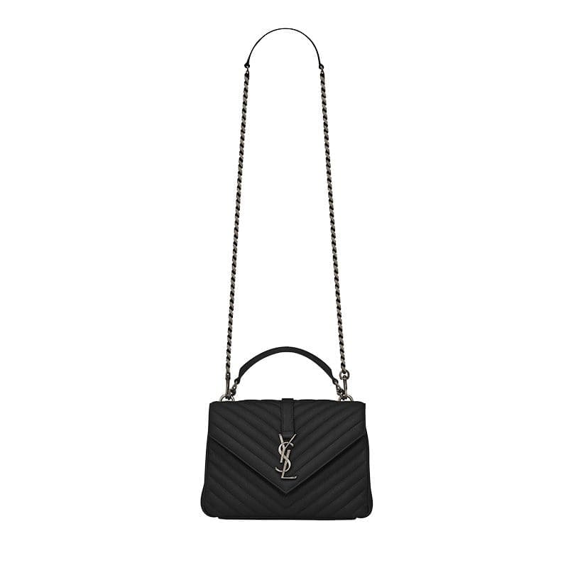 Saint Laurent College Medium In Matelasse Leather