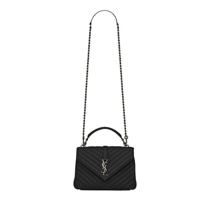 Saint Laurent College Medium In Matelasse Leather