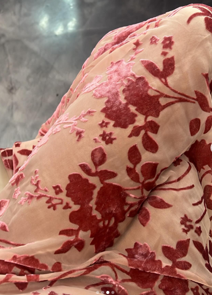 Sexy A Line Spaghetti Straps Floor Length Floral Evening Dress Prom Dresses SD1719