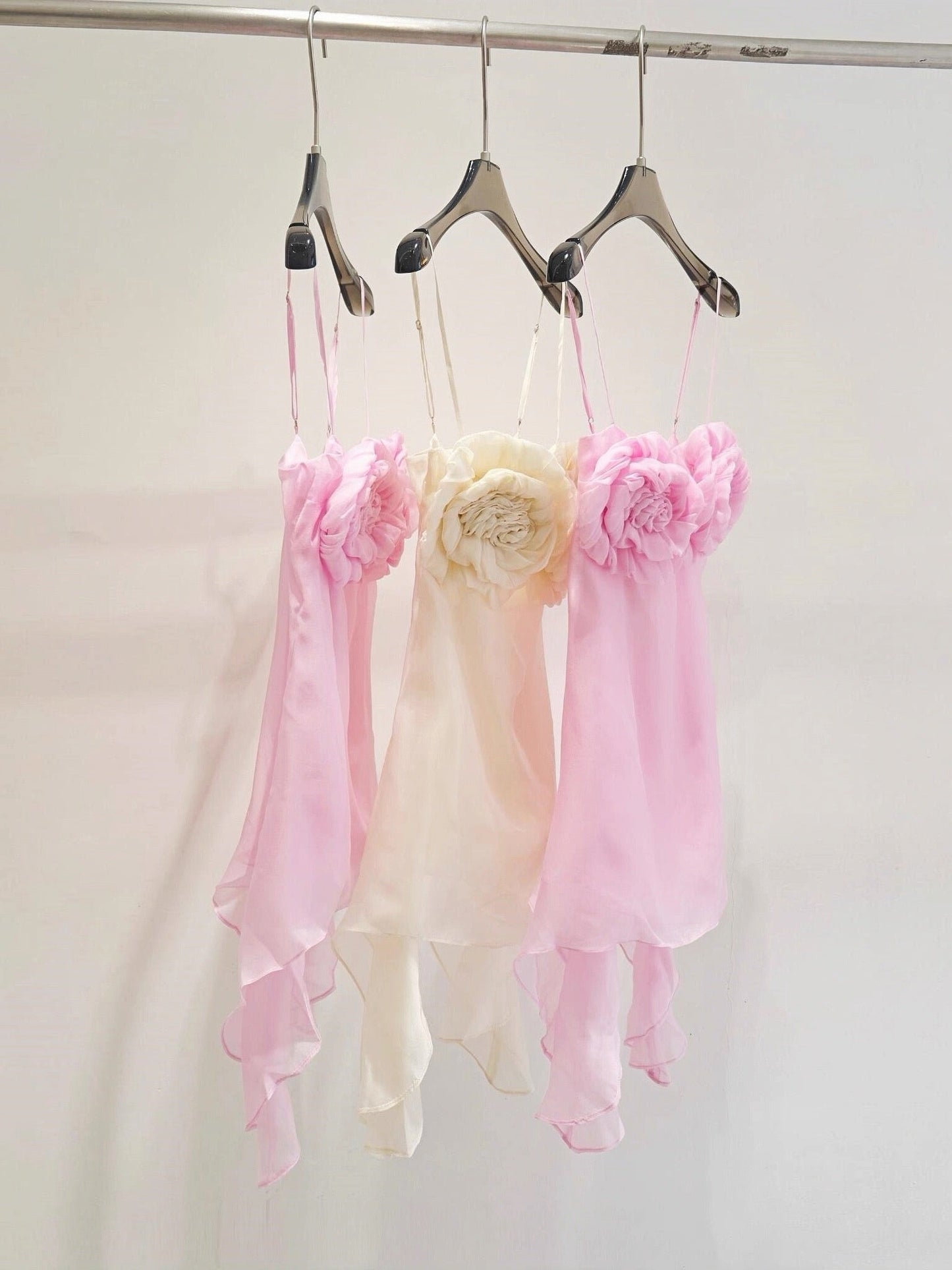 Cute A Line Spaghetti Straps Pink Mini Party Dresses Short Formal Homecoming Dresses Night Chic Elegant Short Dresses Cocktail Dress 16th Birthday Outfits Tulle Hoco Dresses DH2775