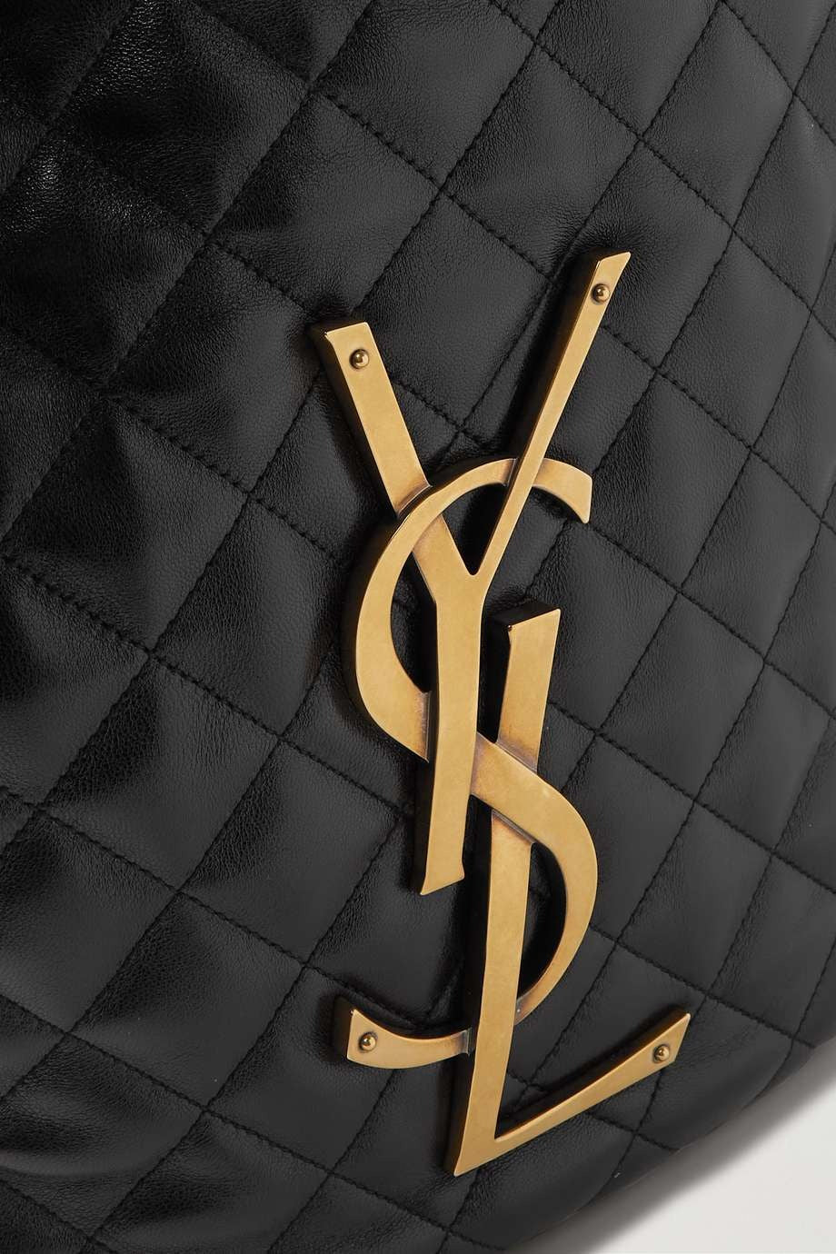 SAINT LAURENT Icare extra large embellished quilted leather tote