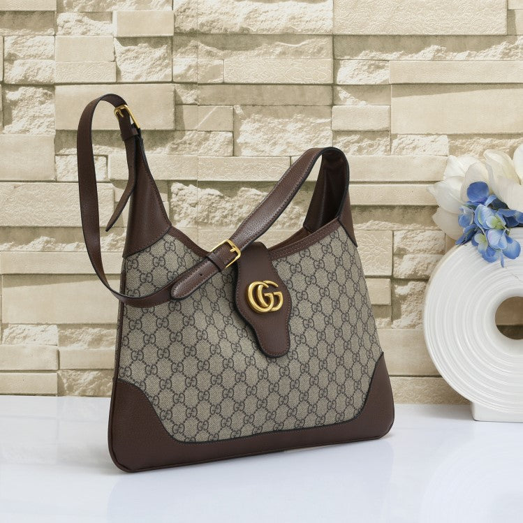 Gucci Aphrodite Medium leather shoulder bag 40x27cm