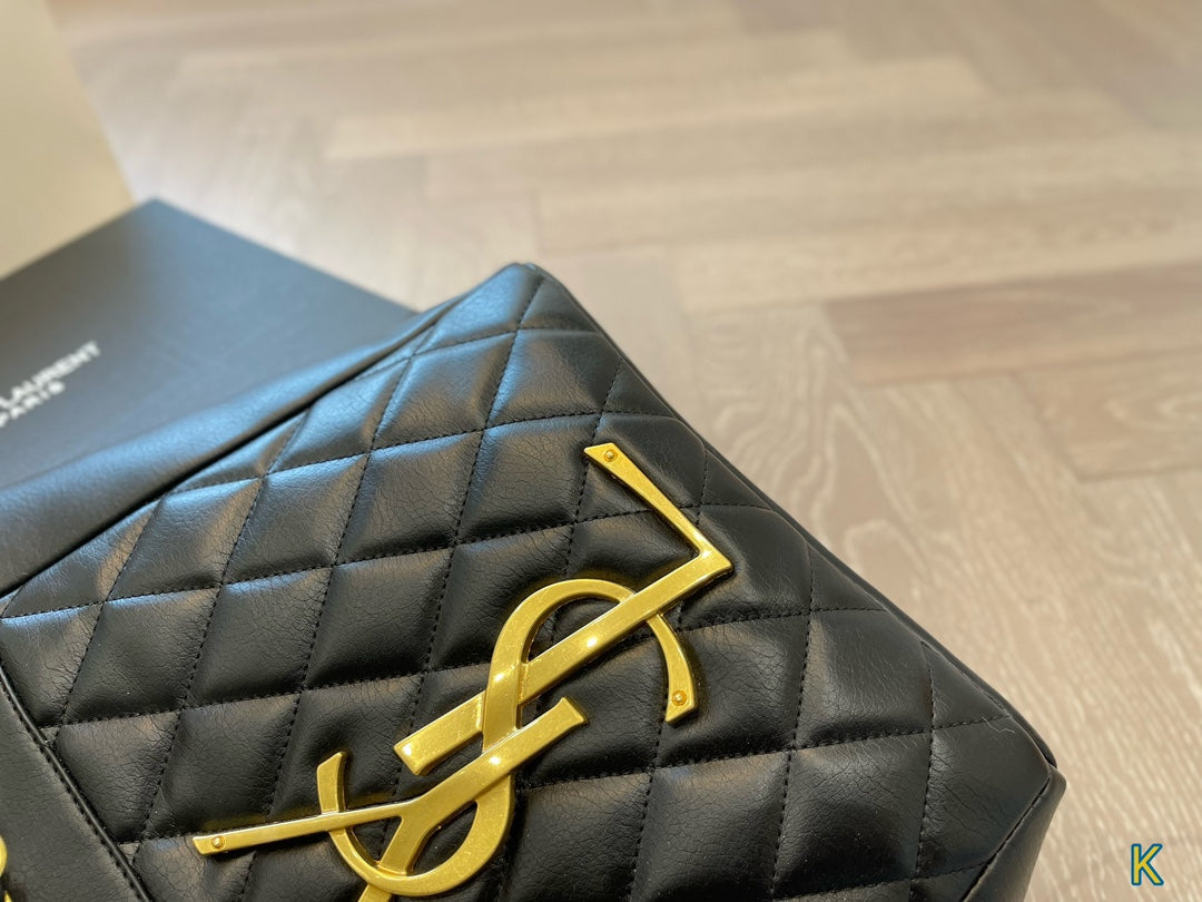 YSL SAINT LAURENT New Shopping Tote Bag 25x27cm