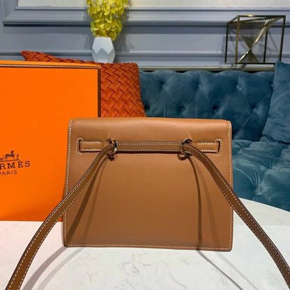 Kelly Danse 25cm Palladium Hardware Swift Leather Handbag