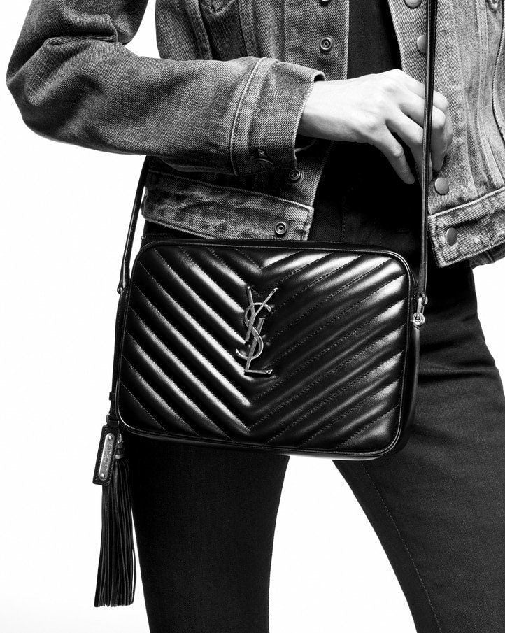 Saint Laurent Lou Camera Bag In Matelasse Leather