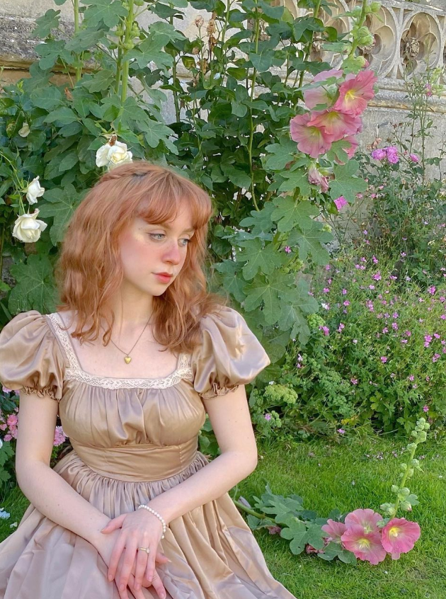 Cute Pink A Line Puff Lace Satin Short Homecoming Dress Cocktail Dress SH3684