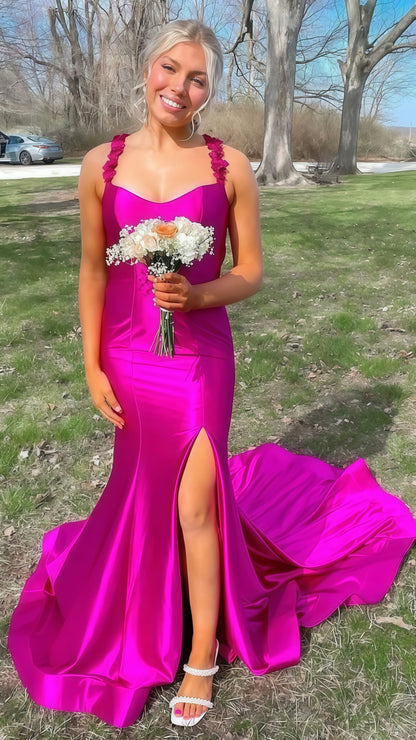 Black Mermaid Long Prom Dress, Backless Evening Party Dress