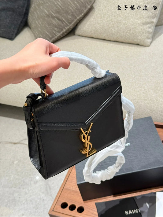 Saint Laurent Vintage Fashion Mini Cassandra YSL Trend Tote Bag