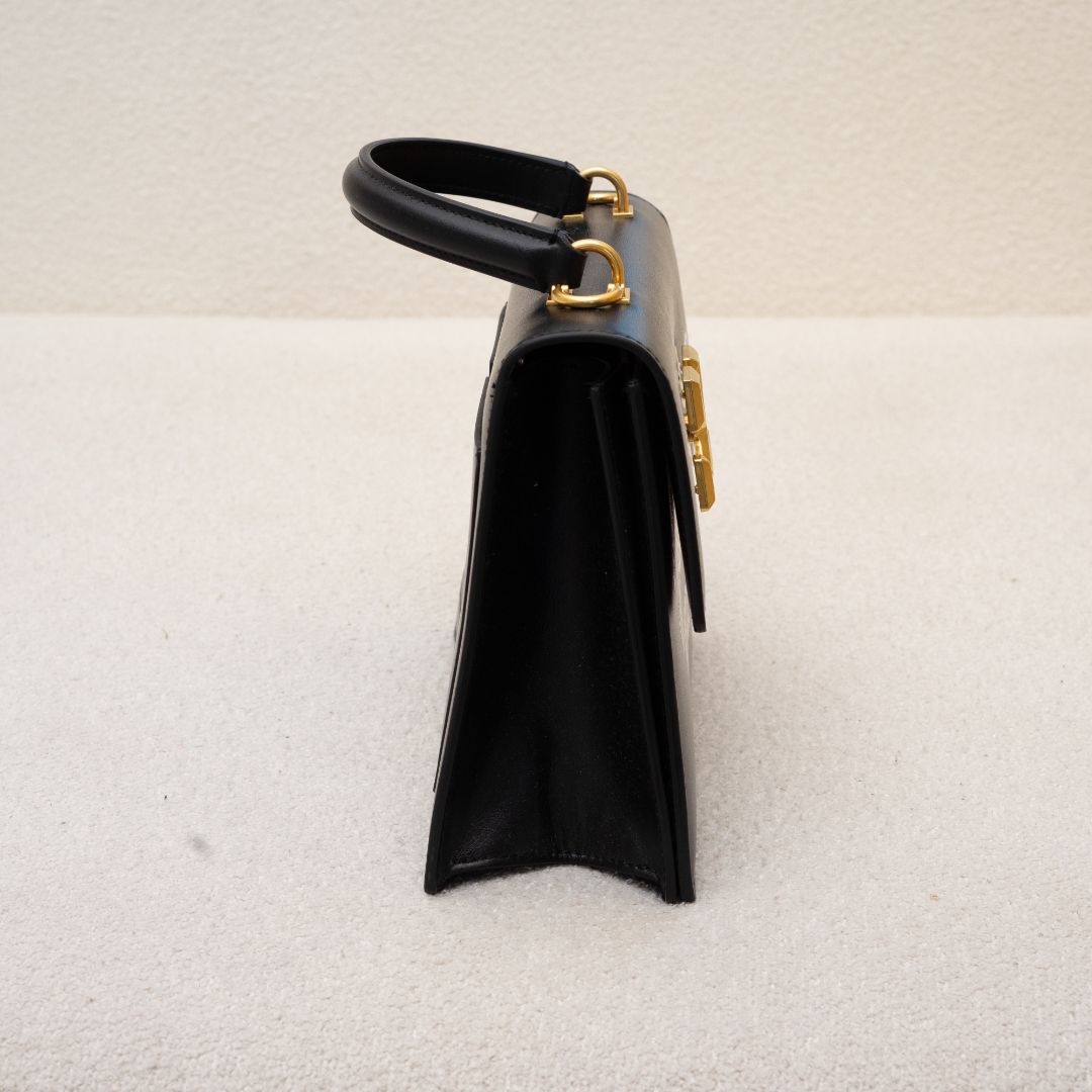 Off-White Printed Jitney Top-Handle Bag