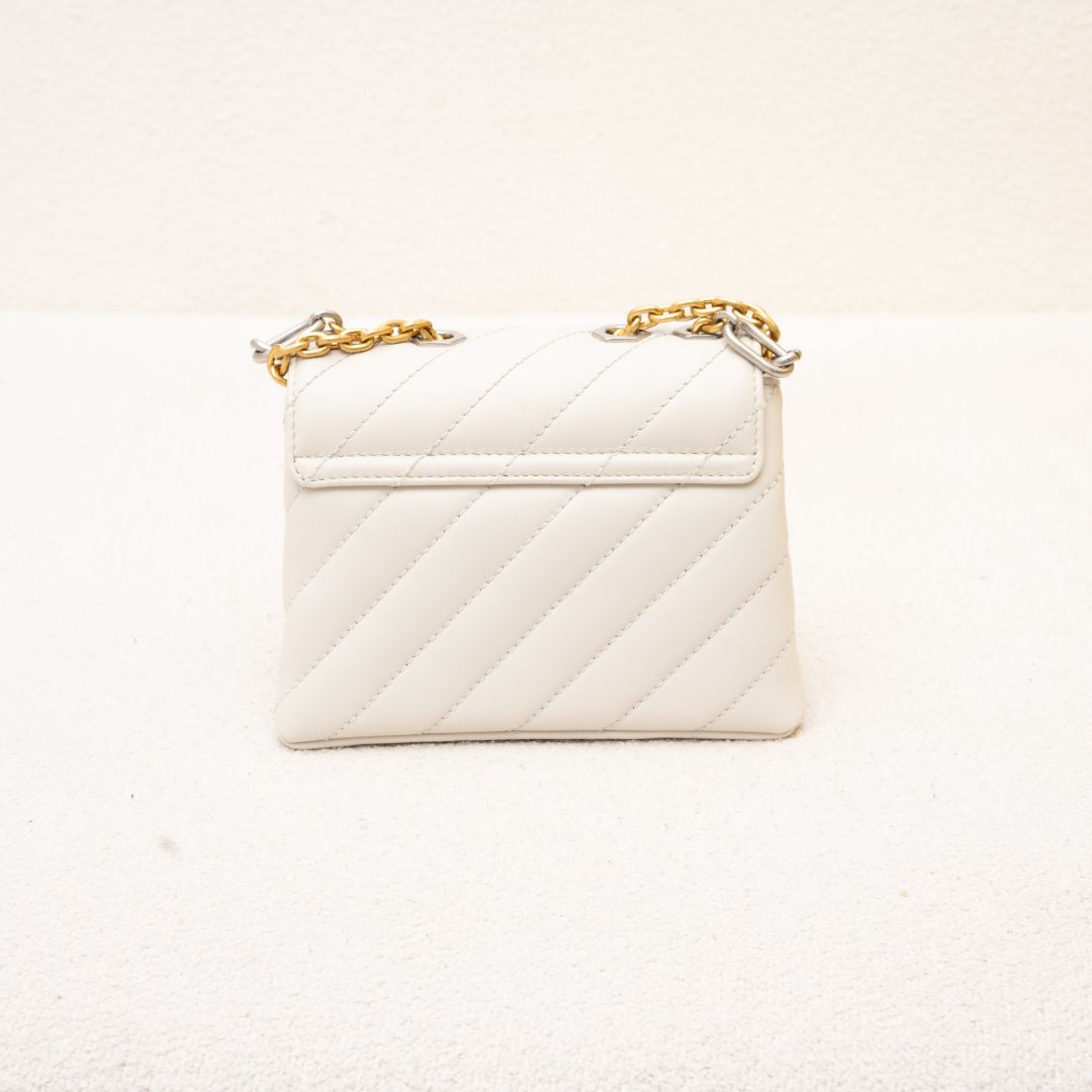 Off-White Leather Jackhammer 19 Shoulder Bag